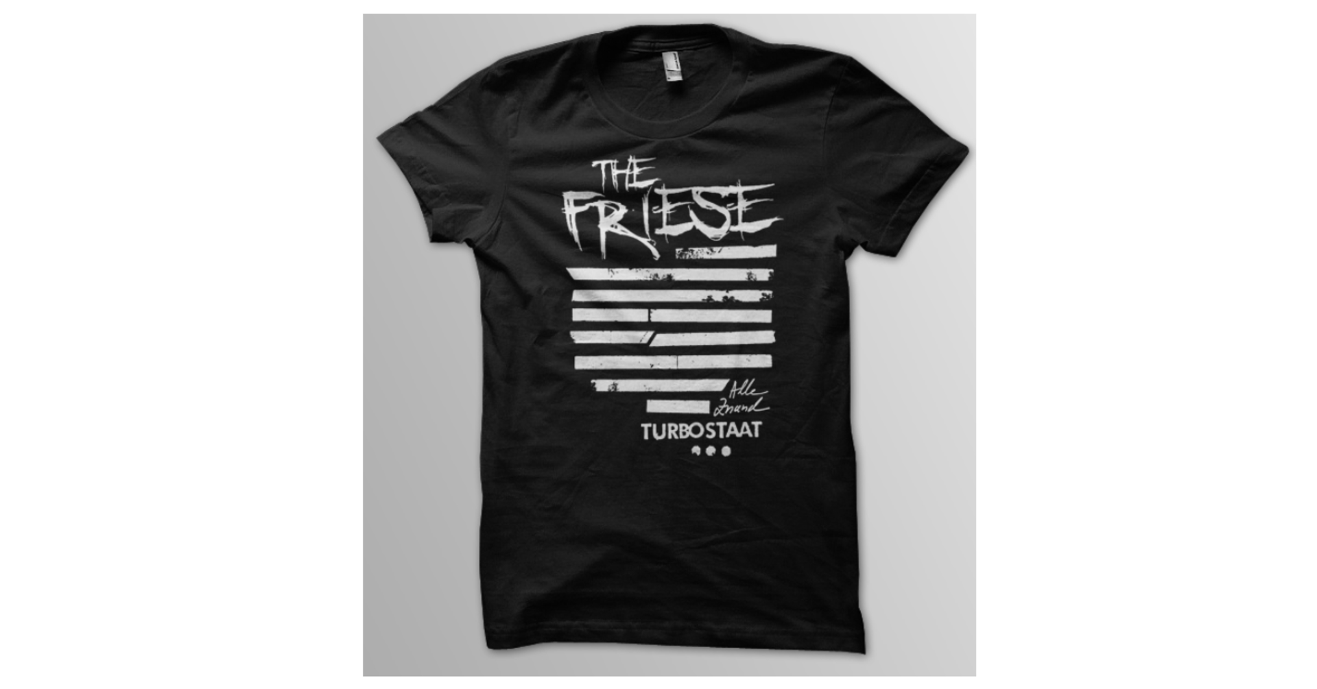 Friese, Unisex, T-Shirt, Schwarz