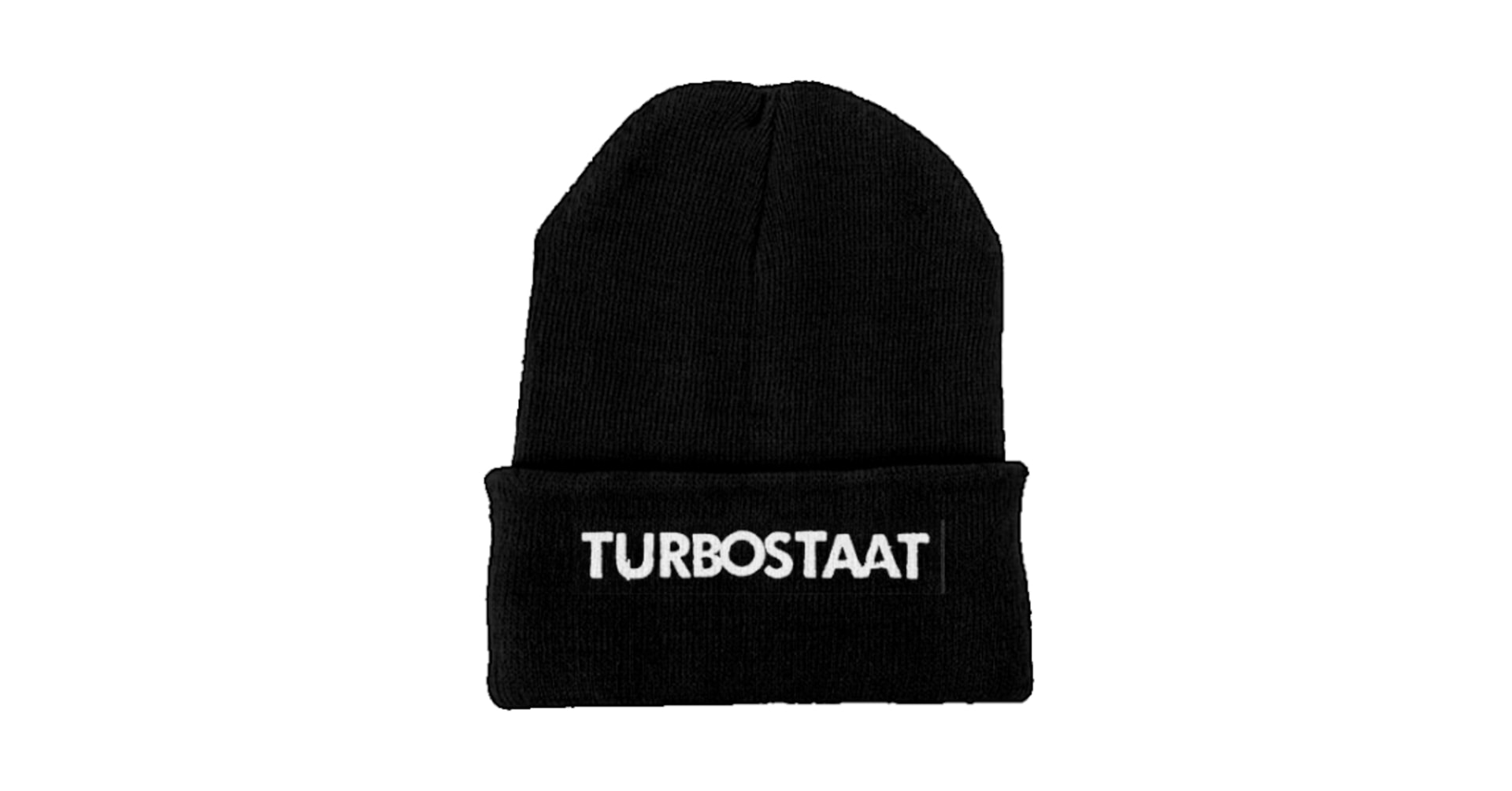  BEANIE mit Turbostaat-Logo-Patch,  