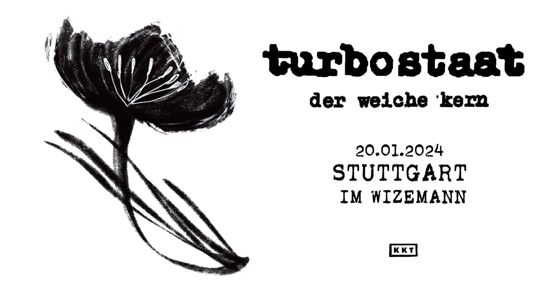 Tickets TURBOSTAAT, Der Weiche Kern in Stuttgart